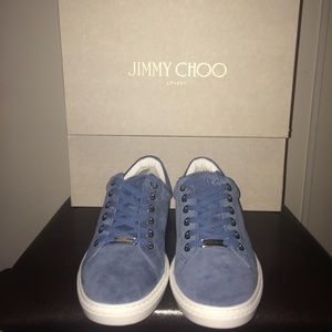 jimmy choo cash ocean blue size 41/8 8.5 brand new